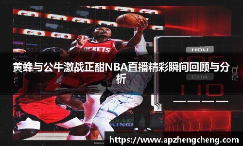 黄蜂与公牛激战正酣NBA直播精彩瞬间回顾与分析